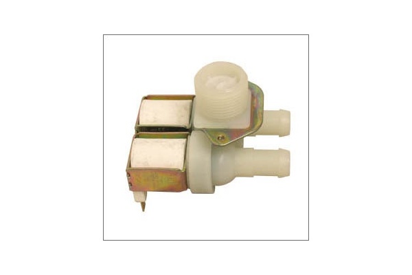 Mágnesszelep 2 utas 15 mm 90° 220V Mosógép alkatrész-1